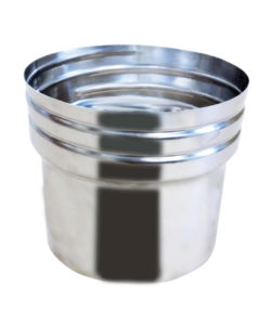 RACCORD INOX 316L RIGIDE MALE PR GAMME ACIER 2MM/FLEX AVEC VISSAGE