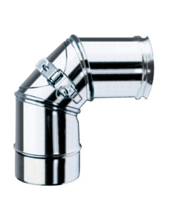 COUDE 90 AVEC PORTE DE VISITE SP 0.4mm