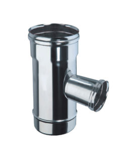 TE 90° SP 0.4mm PIQUAGE FEMELLE  DN 100