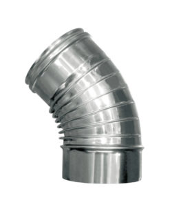 COUDE PLISSE 45° SP 304 0.4mm