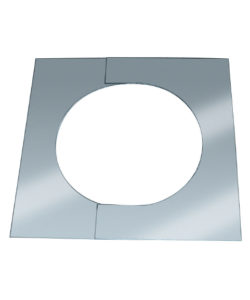 SET DE DEMI-PLAQUES DE FINITION INOX