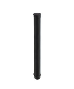 LONGUEUR DROITE 1m SP  INOX 316L NOIR MAT
