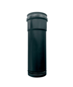 RALLONGE LONGUEUR DROITE 60mm-180mm SP INOX 316L NOIR MAT