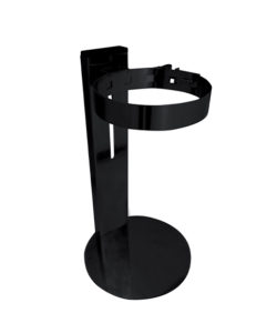 MAINTIEN AU SOL REGLABLE de H=15 à 27 cm NOIR MAT POUR GAMMES PRIMA PELLET ET COAX