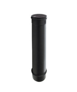 LONGUEUR 0.50 ML 0.8mm  ACIER EMAIL NOIR