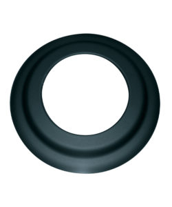 ROSACE DE FINITION ( SANS TROU)  0.8 mm ACIER EMAIL NOIR