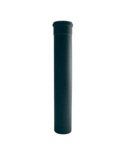 LONGUEUR DROITE 1,5 M 1.2 mm PELLET ACIER NOIR MAT