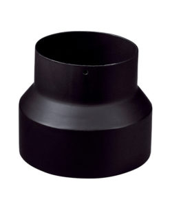 REDUCTION MALE DN 100/DN 80 FEMELLE PELLET 1.2 mm  ACIER NOIR MAT