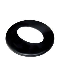 ROSACE 45° EMAIL NOIR MAT DN 150