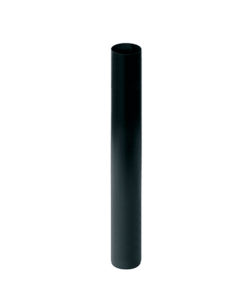 LONGUEUR DROITE 0,50 2mm ACIER MAT NOIR