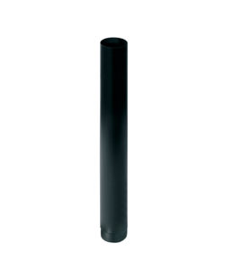 LONGUEUR DROITE 1m 2mm ACIER NOIR MAT