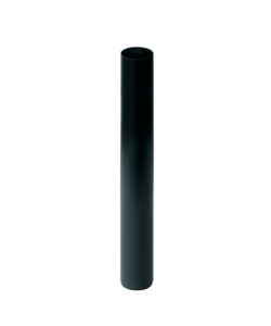 LONGUEUR DROITE 1m F/F + ANTI-CONDENSAT 2mm ACIER NOIR MAT