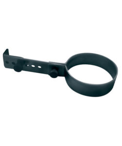 COLLIER MURAL 2mm ACIER NOIR MAT