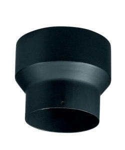 AUGMENTATION DE DIAMETRE M/F ACIER NOIR MAT 2MM
