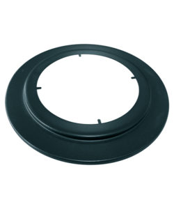 ROSACE A RESSORT 2mm ACIER NOIR MAT