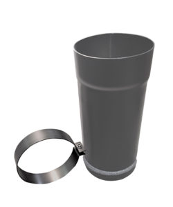 RALLONGE LONGUEUR DROITE AJUSTABLE 50 à 290mm 2mm ACIER GRIS