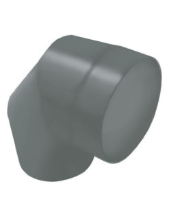 COUDE 90° 2mm ACIER GRIS