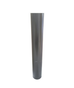 LONGUEUR DROITE 1m F/F + ANTI-CONDENSAT + TRAPPE DE VISITE 2mm ACIER GRIS DN 150