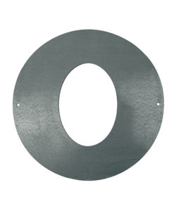 ROSACE DE FINITION ELLIPTIQUE PELLET 2 mm ACIER GRIS DN 150