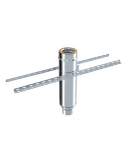 SUPPORT PLANCHER INOX MONO/DOUBLE  + 0,5m renforcé DW 25
