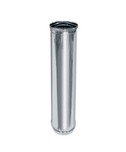 LONGUEUR 0.50M CONCENTRIQUE INOX 316L Int. / 304 Ext.