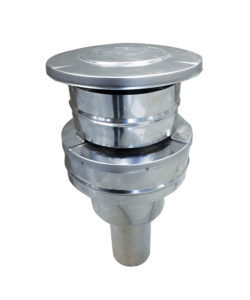 TERMINAL VERTICAL CONCENTRIQUE RENO. INOX 316L Int. / 304 Ext.