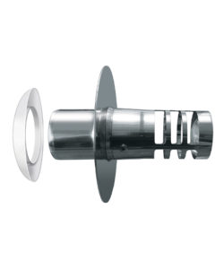 AMENEE D’AIR MURALE INOX Ø 60