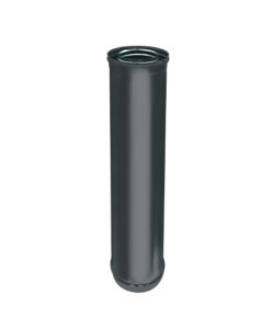 LONGUEUR 0.25M CONCENTRIQUE INOX 316L Int/304 Ext NOIR MAT