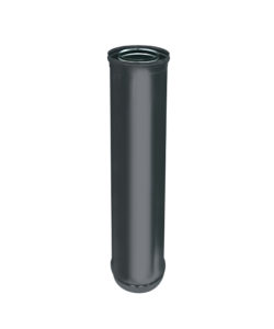 LONGUEUR 1M CONCENTRIQUE INOX 316L Int. / 304 Ext. NOIR MAT