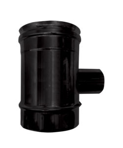 ELEMENT AMENEE D'AIR CONC. 90° INOX NOIR MAT PIQUAGE MALE SP