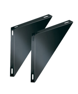 COUPLE SUPPORTS POUR PLAQUE INTERMEDIAIRE CONC. NOIR