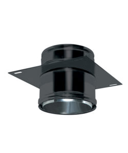 PLAQUE INTERMEDIAIRE CONCENTRIQUE / CONC. INOX NOIR(SANS COUPLE SUPPORT)