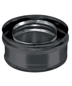 TAMPON CONCENTRIQUE INOX NOIR MAT