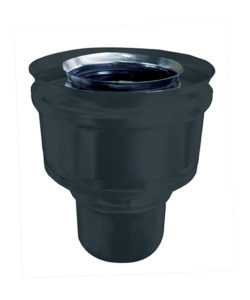 RACCORD SP MALE / COAX NOIR MAT