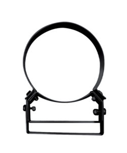 COLLIER MURAL RÉGLABLE 50 à 100mm NOIR MAT