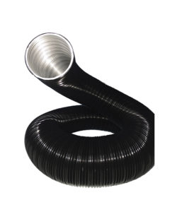 FLEXIBLE ALUMIMIUM NOIR DE 0.60 EXTENSIBLE A 3M