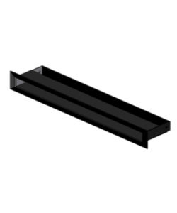 GRILLE DESIGN DE DECOMPRESSION GAMME DESIGN - HAUT 6cm / LONG 20 cm BLANC/INOX/NOIRE