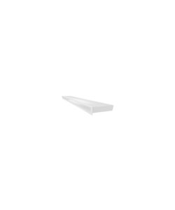 GRILLE DESIGN DE DIFFUSION GAMME DESIGN  - HAUT 9cm / LONG 100 cm BLANC