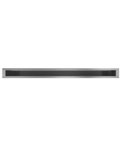 GRILLE DESIGN DE DIFFUSION GAMME DESIGN  - HAUT 9cm / LONG 60 cm BLANC/INOX/NOIR