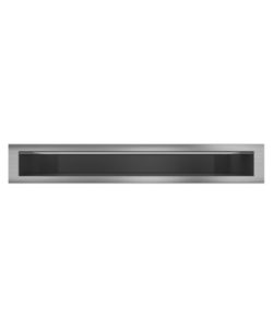 GRILLE DESIGN DE DIFFUSION GAMME DESIGN  - HAUT 9cm / LONG 40 cm BLANC/INOX/NOIR