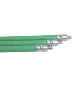 CANNE DE RAMONAGE VERTE tube renforcée 1.5m DN20mm