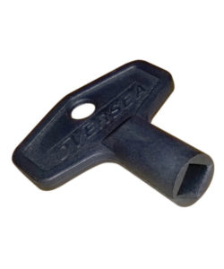 CLÉ FEMELLE 8mm POUR NOS ELEMENTS AVEC PORTE DE VISITE