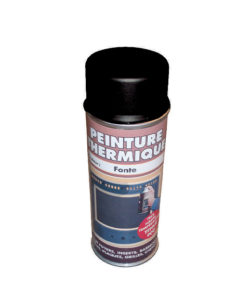 BOMBE PEINTURE ACIER NOIR