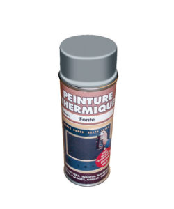 BOMBE PEINTURE ACIER GRIS