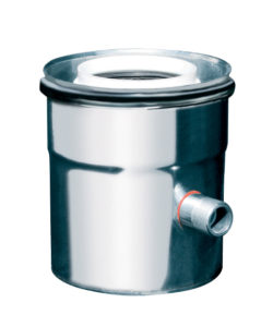ELEMENT PRELEVEMENT FUMEES AC PRISE FILETEE PP / INOX