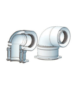 COUDE COAX PPS-PVC 60/ 100 COAX compatible INTERGAS