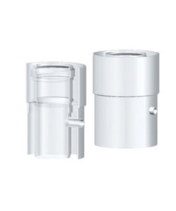 DEPART VERTICAL CHAUDIERE CONC. AVEC PRISE MESURE FUMEE (Baxi - Argo -...) CONDENS PVC
