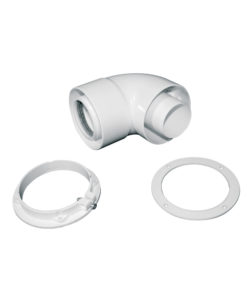 KIT COAX  PPS-PVC DN 60/ 100 compatble:(Ferroli-Baltur-Biasi-Radiant-Joannes-Ici-Savio...)