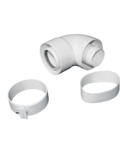 KIT COAX  PPS-PVC DN 60/ 100 compatible: (Beretta-Riello-Sylber)