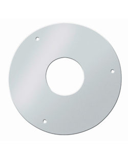 PLAQUE DE PROPRETE RONDE dn ext. 500 BLANC DP ISOLE
